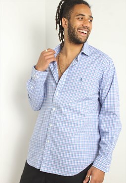Vintage Polo Ralph Lauren Long Sleeve Check Shirt Multi