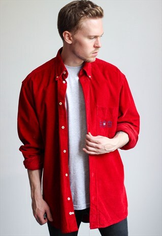 VINTAGE OVERSIZED CORDUROY SHIRT
