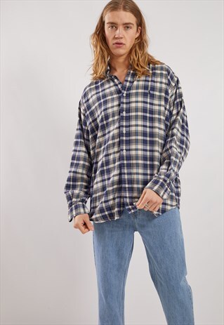 VINTAGE RALPH LAUREN CHEQUERED SHIRT