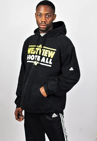 RETRO / ADIDAS / BLACK HOODIE