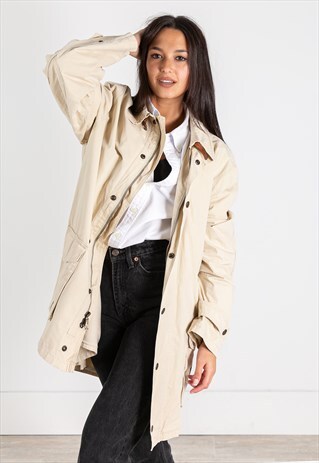 VINTAGE 80S ORIGINAL POLO RALPH LAUREN TRENCH COAT / S9520