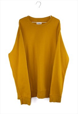 Vintate Classic Sweatshirt in Yellow XXL