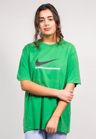 90'S VINTAGE GREEN NIKE T-SHIRT