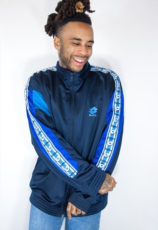 VINTAGE LOTTO BLUE JACKET