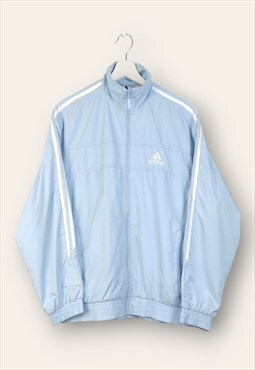 Vintage Adidas Track Jacket Original in Blue L