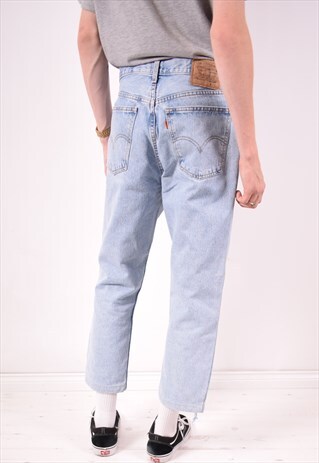 LEVI'S 615 MENS VINTAGE JEANS W34 L34 BLUE 90S