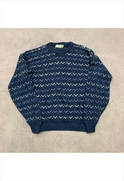 Vintage Knitted Jumper Men's XL