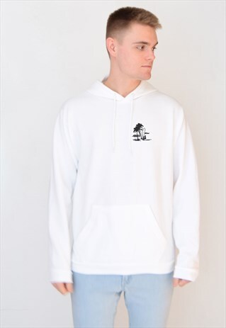 WHITE PINEAPPLE OCEAN (NAVY) HOODIE
