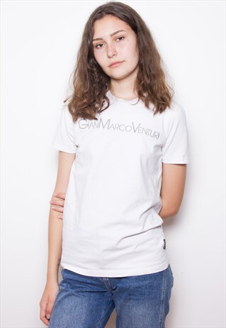 VINTAGE 90S GIAN MARCO VENTURI DESIGNER T-SHIRT