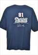 Vintage Reebok Patriots Printed T-shirt - XXL