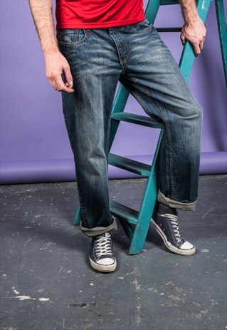 VINTAGE BLUE DICKIES JEANS