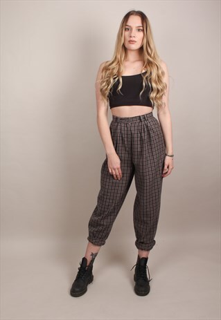 VINTAGE HIGH WAISTED TROUSERS ASM1753