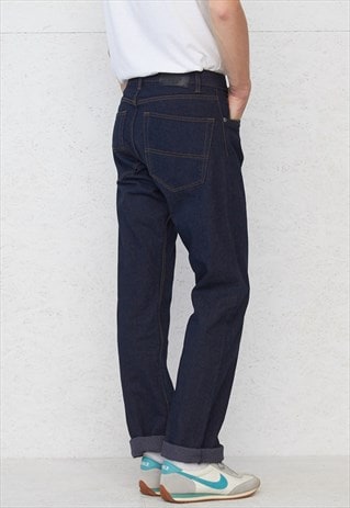 VINTAGE RETRO NAVY PIERRE CARDIN DENIM JEANS