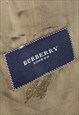 MEN'S BURBERRY PIED DE POULE RED CHECKED BLAZER