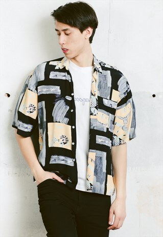 VINTAGE 90S PATTERNED SHIRT