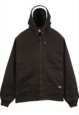 Vintage 90's Dickies Workwear Jacket Hooded Zip Up