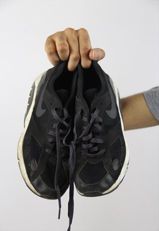 VINTAGE NIKE AIR BLACK TRAINERS