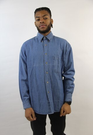 VINTAGE 90'S DENIM SHIRT