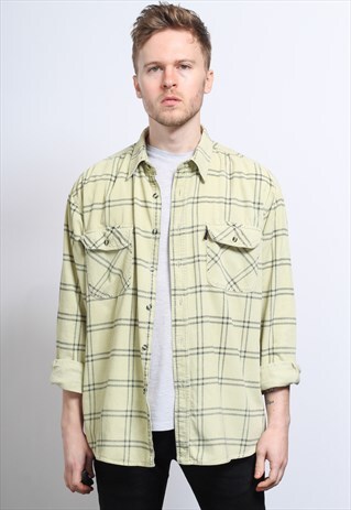 VINTAGE CORDUROY CORD SHIRT