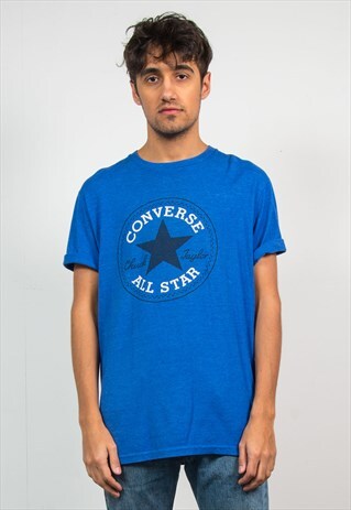 CONVERSE ALL STAR BLUE T-SHIRT