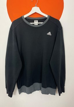 Adidas Sweatshirt Black Large