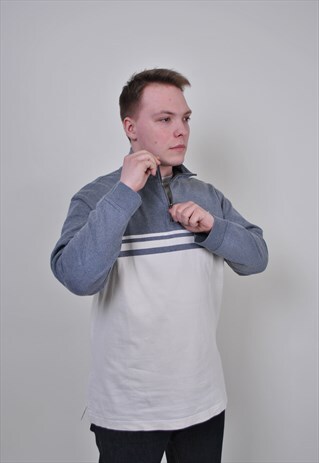90S RALPH LAUREN POLO QUARTER ZIP SWEATSHIRT