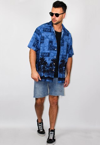 VINTAGE HAWAIIAN FESTIVAL SHIRT