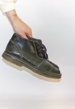 VINTAGE DR MARTEN BIKER BOOTS UK10