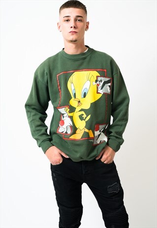 VINTAGE LOONEY TUNES TWEETIE PIE SWEATSHIRT