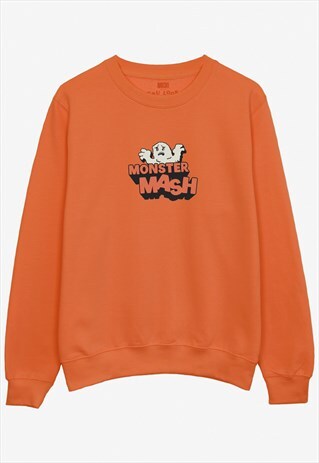 MONSTER MASH MEN'S SLOGAN SWEATSHIRT