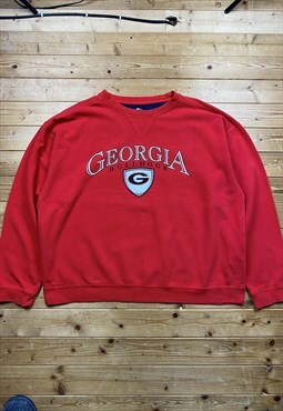 Vintage red starter Georgia bulldogs sweatshirt XXL