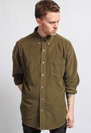 VINTAGE CORDUROY RALPH LAUREN CHAPS SHIRT