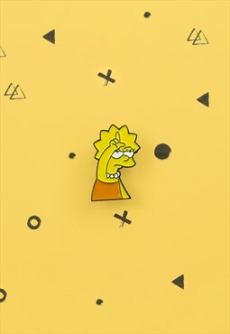 Simpsons Pin Badge Lisa
