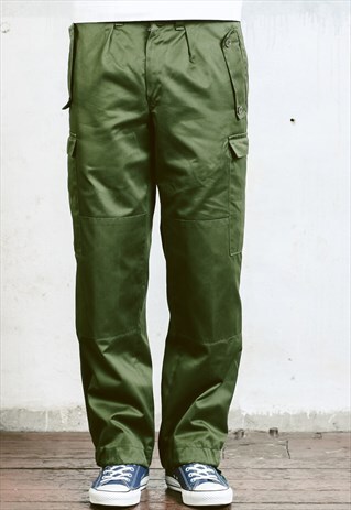 VINTAGE MILITARY UTILITY TROUSERS