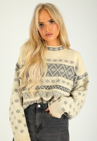 VINTAGE CHRISTIAN DIOR KNITWEAR JUMPER MK16