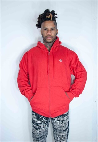 CHAMPION EMBROIDED VINTAGE HOODIE