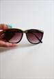 Butterfly  Frame POLAROID LOOKERS 8533 Vintage Polaroid Crystal Non Polarizing  CR-39 Lenses Made in Italy Black  Frame Sunglasses Red
