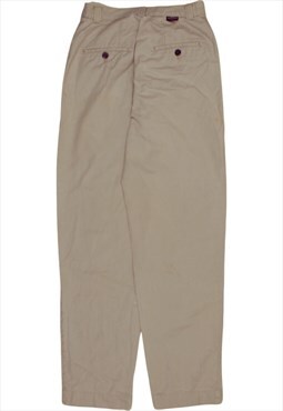 Vintage 90's Lee Trousers / Pants Causal Beige Cream 26