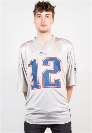 NFL AMERICAN FOOTBALL NEW ENGLAND PATRIOTS JERSEY TOP