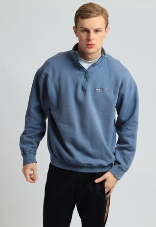 VINTAGE REEBOK 1/4 ZIP SWEATSHIRT