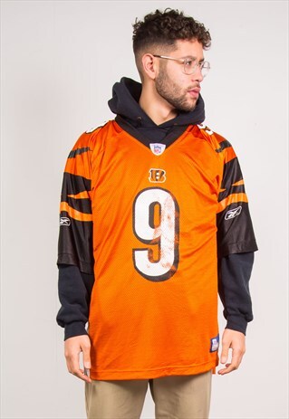 NFL JERSEY AMERICAN FOOTBALL SHIRT CINCINNATI BENGALS
