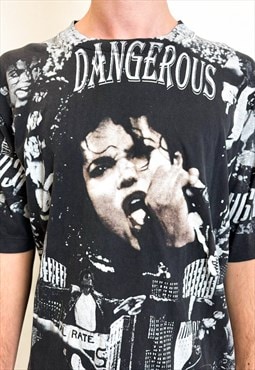 Vintage 90s Michael Jackson Dangerous t-shirt 