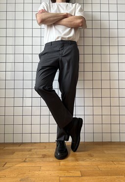 Vintage DIOR Pants Wool Grey
