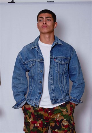UNISEX VINTAGE 90S OVERSIZED DENIM LEVI'S JEANS JACKET
