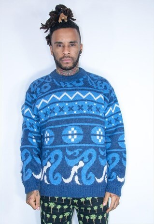 KAPPA RARE JUMPER BLUE