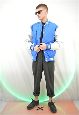 VINTAGE COLLAGE TWO COLOUR JACKET