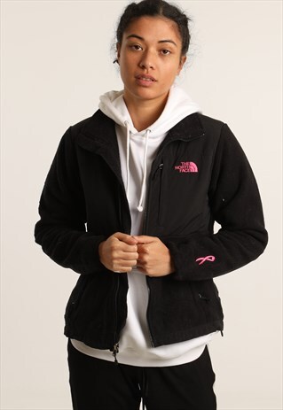 VINTAGE NORTH FACE ZIPPED FLEECE JACKET