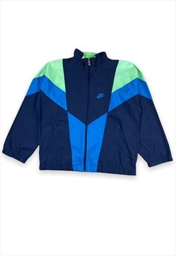 Nike vintage 90s block colour tracksuit jacket 