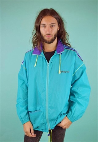 VINTAGE 90'S ADIDAS RAIN JACKET