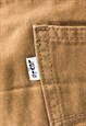 505 VINTAGE MENS W32 L32 REGULAR STRAIGHT PANTS JEANS BROWN